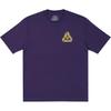 G-Face Tričko Fialové Unisex Streetwear P21TS139