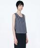 Meibeoyu Atly Check Blouse _ Black
