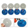 Wet Polishing 4 Step Polishing Pad Wet Dry Diamond Coated Grinding Disc Renovation Integrated Stone Polishing Sheet Quartz Stone
