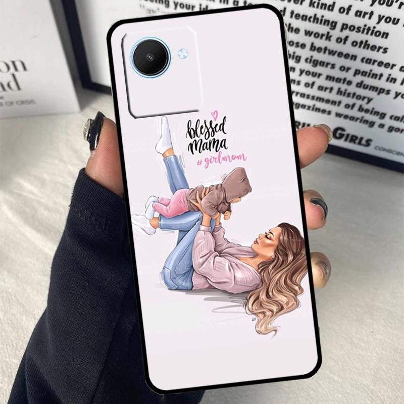 Baby Mom Daughter Girl Son Dad For Realme C75 C55 C71 C61 C53 C33 C63 C51 C65 C67 11 12 13 14 15 Pro Plus GT6 GT7 Pro Case