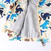 Children's Spring Boys Cartoon Jacket Dinosaur Zip Hoodie