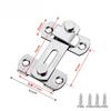 Gate Latch Sliding Barn Door Deadbolt Matte Black Stainless Steel Gate Latch Tilting Latch Safety Door Deadbolt