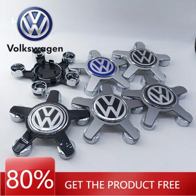 Dla VOLKSWAGEN VW 4 szt. Dla Volkswagen Golf Polo 135mm 4F0601165N 5 pinów Kołpak Środkowy Koła Samochodowego Pokrywa Piasty Felgi Emblemat Logo Piasty