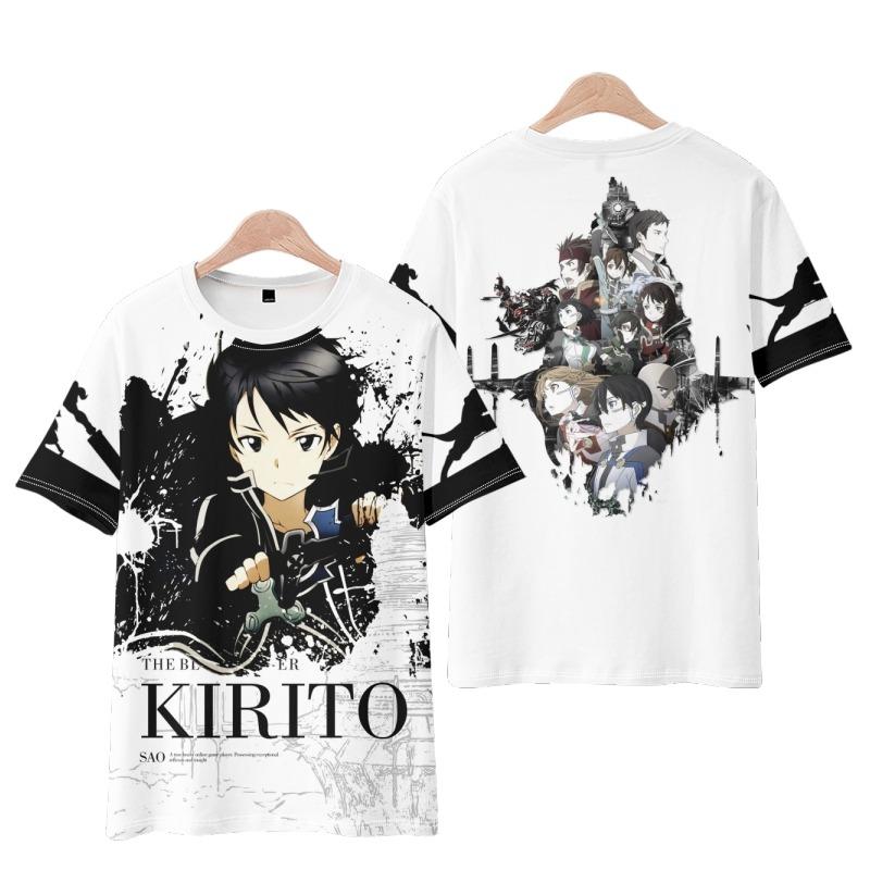 Sword Art Online AnimeT-Shirts Men Women Tee Shirt Short SleeveT Shirt Plus Size Tops