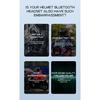 YP10 Zestaw słuchawkowy do kasku motocyklowego Bluetooth 5.3 Stereo Bezprzewodowy domofon Wodoodporny odtwarzacz muzyczny Słuchawki Jazda konna Komunikacja Obsługa sterowania głosem