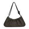 Folded handbag women's spring new popular niche underarm bag fashionable versatile shoulder messenger bag
