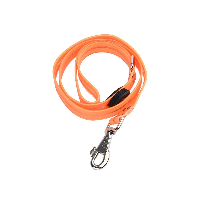 Leuchtendes Haustierhalsband Leine LED Blinkendes Halsband USB-Aufladung Hundeleine Verstellbares Hundehalsband Modisches Haustierzubehör