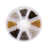 400-800pcs/Box 4 Colors Small Eye Screw Pins Metal Eyepin Hooks Eyelets Screw Threaded Clasps For DIY Jewelry Making Supplies