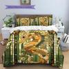 Ocean Stained Glass Window  Pattern Bedding Quilt Set Quilt Cover Pillowcase Home Decoration  Gift (1 * duvet cover + 2 * pillowcase, without core)