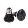 1Pc Reptile Pet Box No Light Far Infrared Ceramic Heating Lamp E27 Small Mini Heat Lamp 25W 50W 75W Mini Pet Heating Lamp
