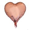 Aluminum Heart Balloon - PTIT CLOWN - Rose Gold - Heart Shape - Rose Gold - Aluminum