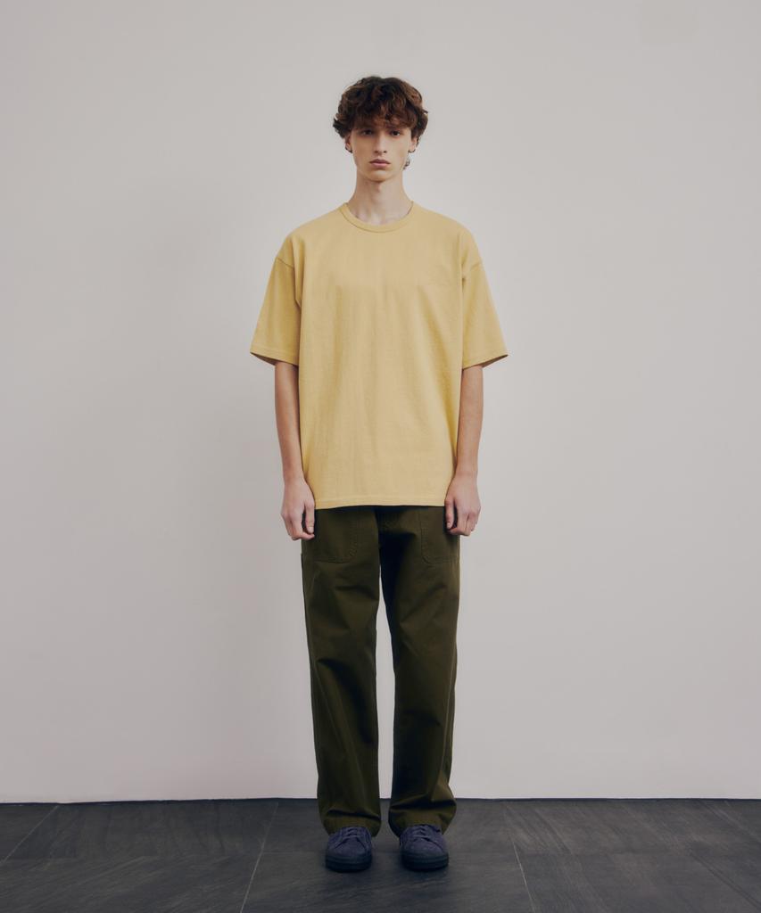 ESPIONAGE Standard Logo Heavyweight Tee Vintage Yellow
