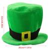 Irish polyester hat, suitable for family holiday parties, durable and breathable fabric