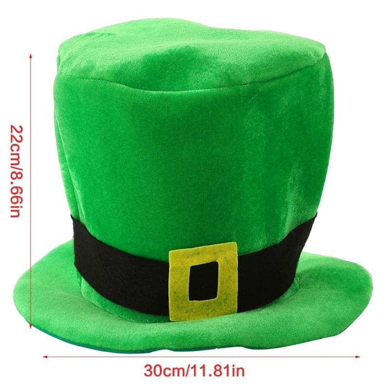 Irish polyester hat, suitable for family holiday parties, durable and breathable fabric