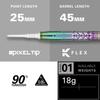 TARGET CATHY LEUNG CHARIS GEN-4 90% Tungsten 18g Soft Tip Darts