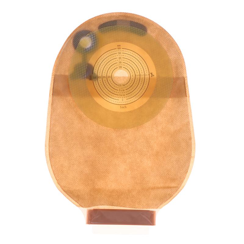 1Pcs 60Mm Hole High Absorbency Odor Proof Ostomy Bags Drainable Colostomy Bag For After Surgery Care