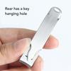 Nail Care Clipper Cutting Folding Stainless Steel Portable Ultra Thin Trimming Nail Clipper