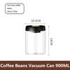 New Bean Coffee Storage Container Vacuum Seal Container Coffee Bean Storage Sealed Container  KFSN01