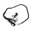 Uxcell Headlight Speedometer Gauge Wiring Harness for Suzuki GSXR 600 Inner Durable Rubber 1 Set Black 2006-2007 / / /
