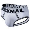 Briefs JOCKMAIL Modal Material Is Soft Breathable Hipless Low Waist Sports Daily Leisure Open Back Men's Underwear
