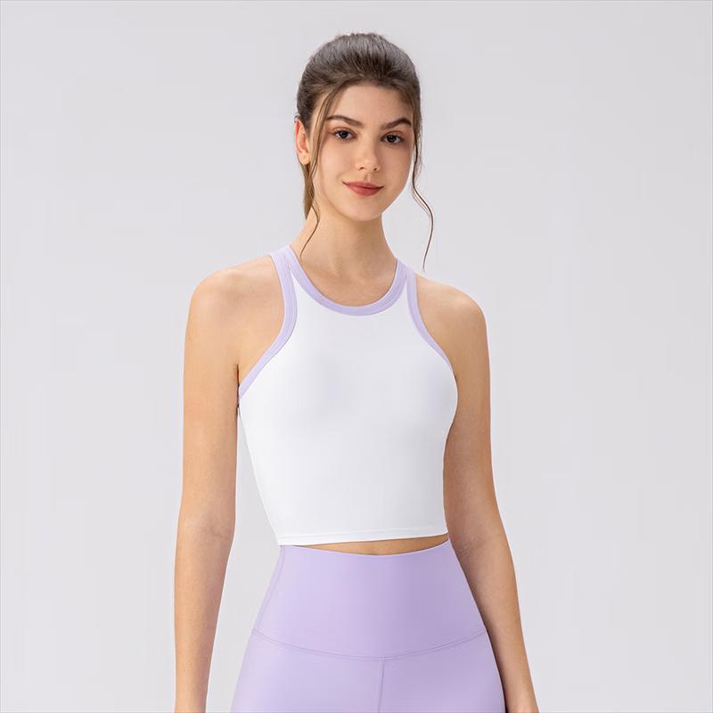 Women's Round Neck Yoga & Fitness Racerback Tank Top