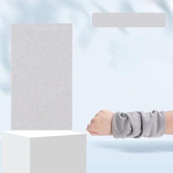Letní chladivý ručník na zápěstí Rychleschnoucí pohlcující pot Prodyšný Muži Ženy Tělocvična Jóga Cvičení Venkovní sport Ručník na zápěstí