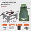 Portable Odor-Proof Folding Camping Toilet for Adults