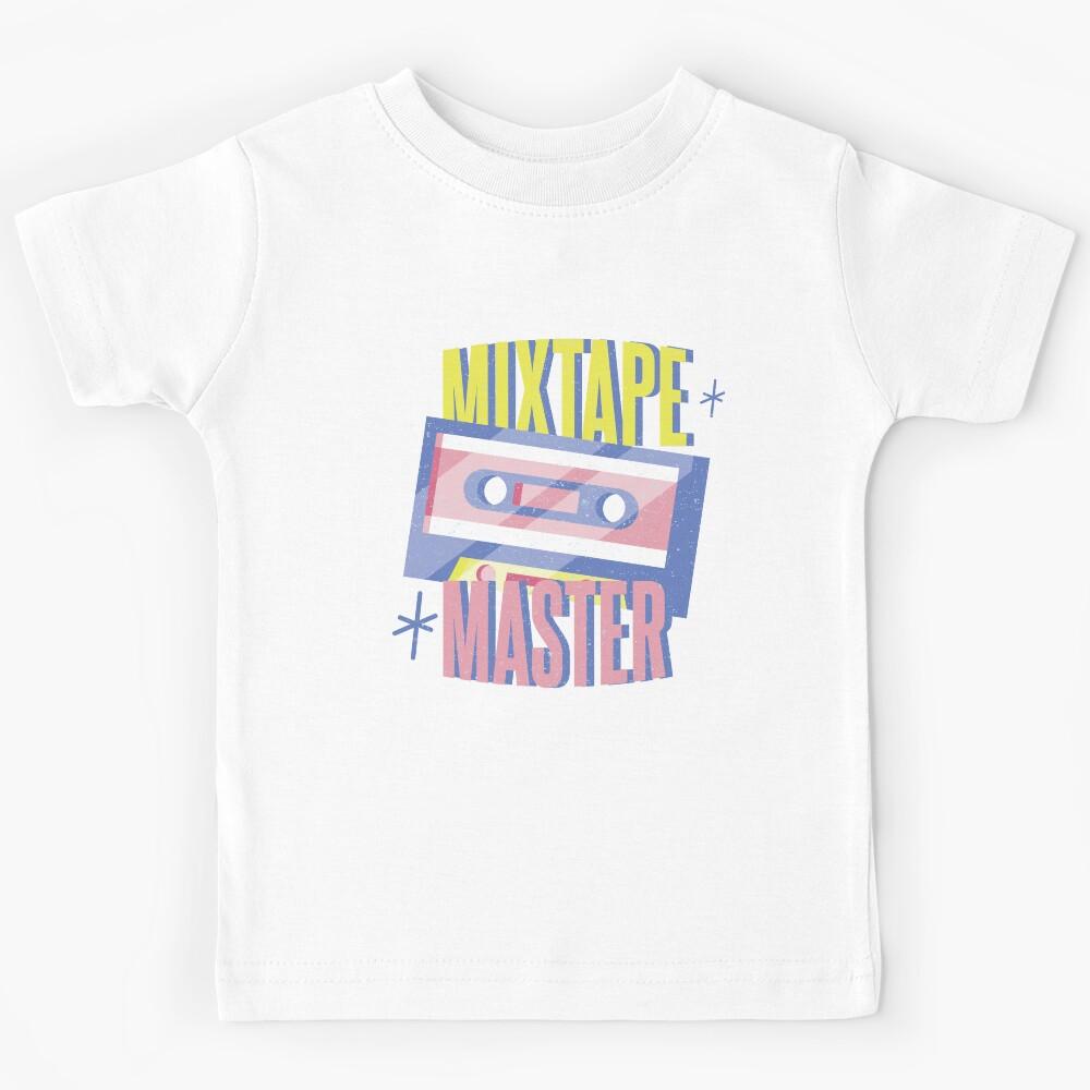 Cassette Mixtape Master - 80s Retro Nostalgia Kids T-Shirt 140