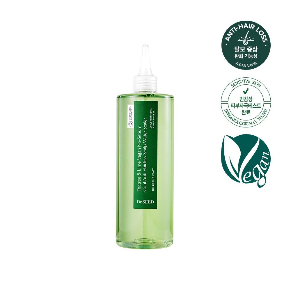 

[DR.SEED] Tea Tree & Lime Vegan Hair Loss Deep Cleansing Oily Care Scalp Water Scaler 500ml