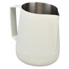 Milk Frothing Pitcher Thickened Frother Cup 450ml with Pointed Spout for Coffee Machine CafeWhite