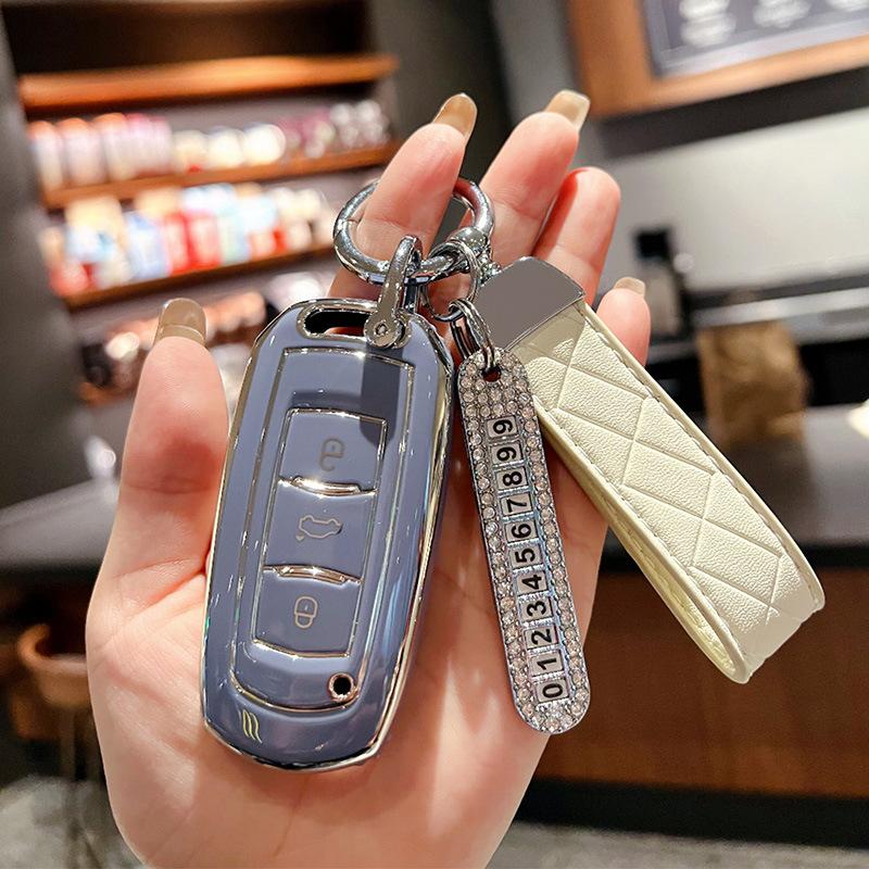 Applicable To Geely Car Key Set Gl Emgrand Gs Bag S1 Boyue X3 Vision X6 King Kong X1 Borui High-end Buckle Case