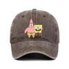 Mode Niedrige SpongeBob Baseballkappe Film Cartoon Figur Erwachsene Männer Frauen Sport Lässig Sonnenschutz Verstellbar Anime Schirmmütze Netzmütze