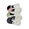 Invisible Shallow-mouth Sock Girl, Spring and Summer Cartoon Little Animal Boat Socks, Cute Short Socks, Sweat-absorbing Boneless Sock Girl