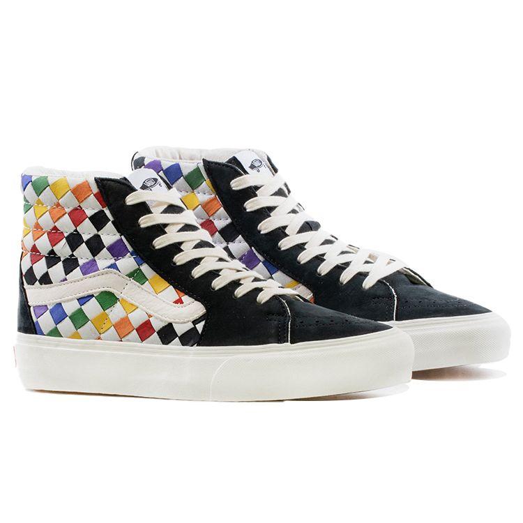 Vans Sk8-Hi VLT LX Pride Unisex Sneakers Multi-Color Rainbow Marshmallow VN0A4CS55A8
