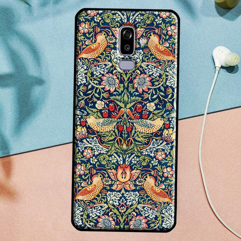 

Garden Birds Case For Samsung Galaxy J3 J5 J7 2017 A3 A5 2016 A6 A8 J2 J8 A7 A9 2018 J4 J6 Plus Cover J8 2018 - J810
