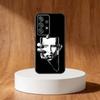 M-Marilyn Singer Manson Phone Case For Samsung S25,S24,S21,S22,S23,S30,Ultra,S20,Plus,Fe,Note,10,9,5G Black Cover