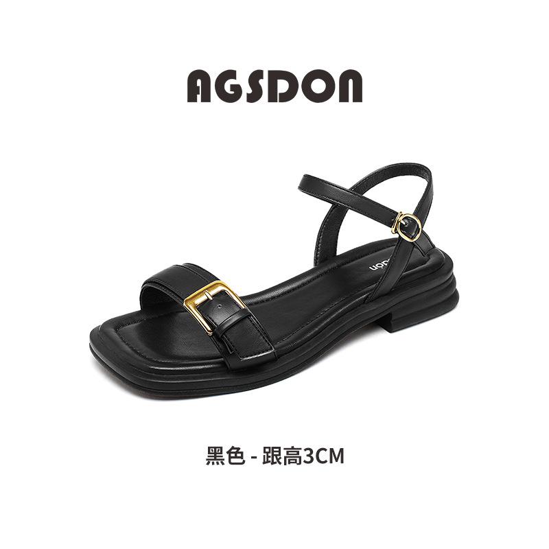 Augustine Sandals Women's 2025 New Summer Platform Outer Wear Fashion Beautiful Cool Slippers Sports Beach Shoes