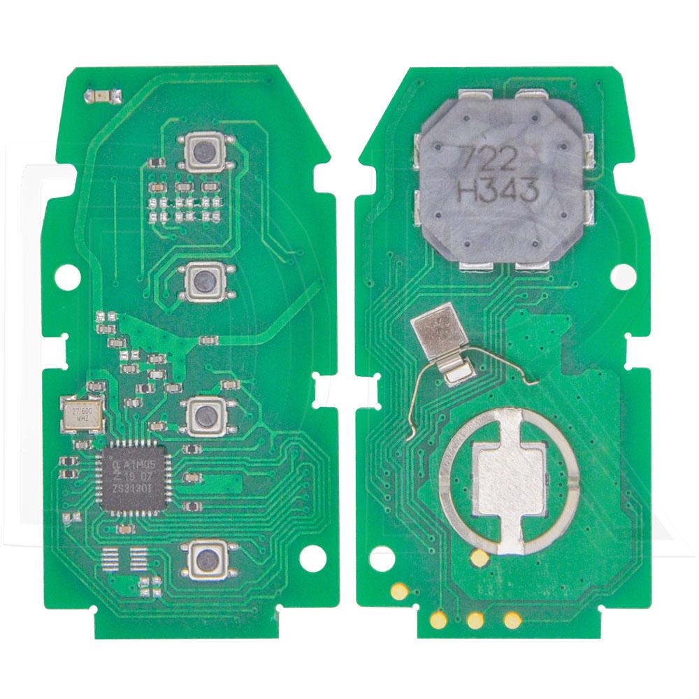 Great HYQ14FBN Brazil 4A Chip 312-314MHz B2U2K2R 433-434MHz Original PCB Board Proximity Car Remote Key For Toyota Corolla Cross
