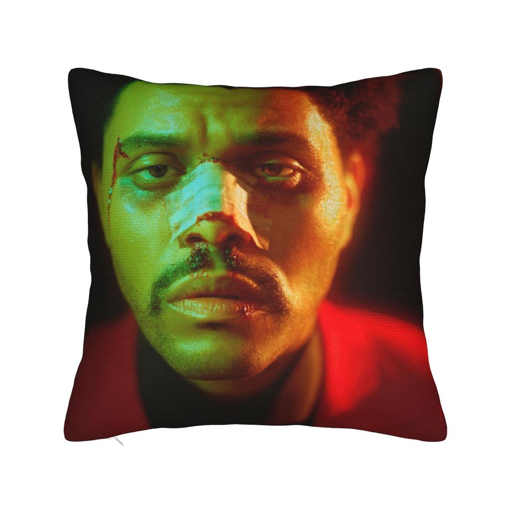 The Weeknds Rapper Singer Pillowcase Soft Cushion Cover Decorative Pillow Case Cover Living Room Square