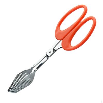 Durable Stainless Steel Kitchen Tongs - Essential Tool for Grilling and Baking
