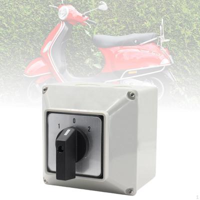 Changeover Switch Transfer 2 Phase Universal Waterproof Base Box Latching for Control