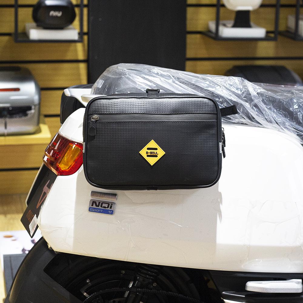 Electric Motorcycle Saddlebag Rear Seat Luggage Rack Bag