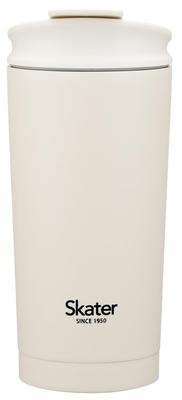Thermo Flap Tumbler, 450ml, Insulated, Lock, Ivory, STBF5-A