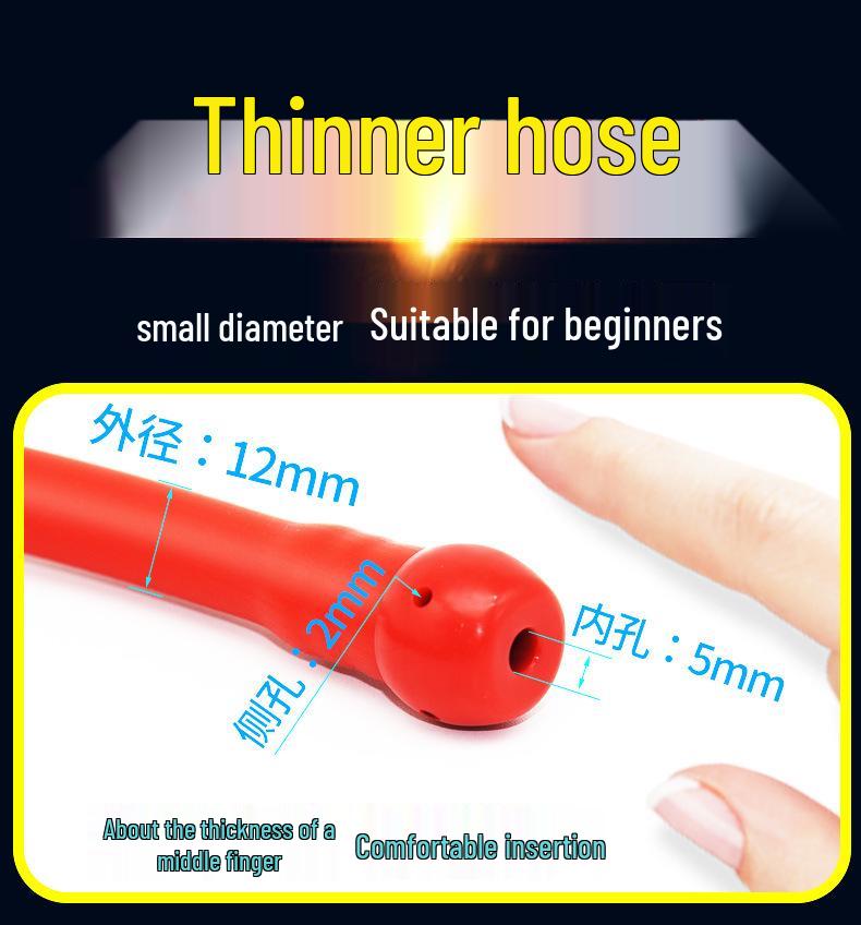 5-Hole Enema Tube: Intestinal Flushing Cleaner for Men and Women, SM Erotic Anal Toy.