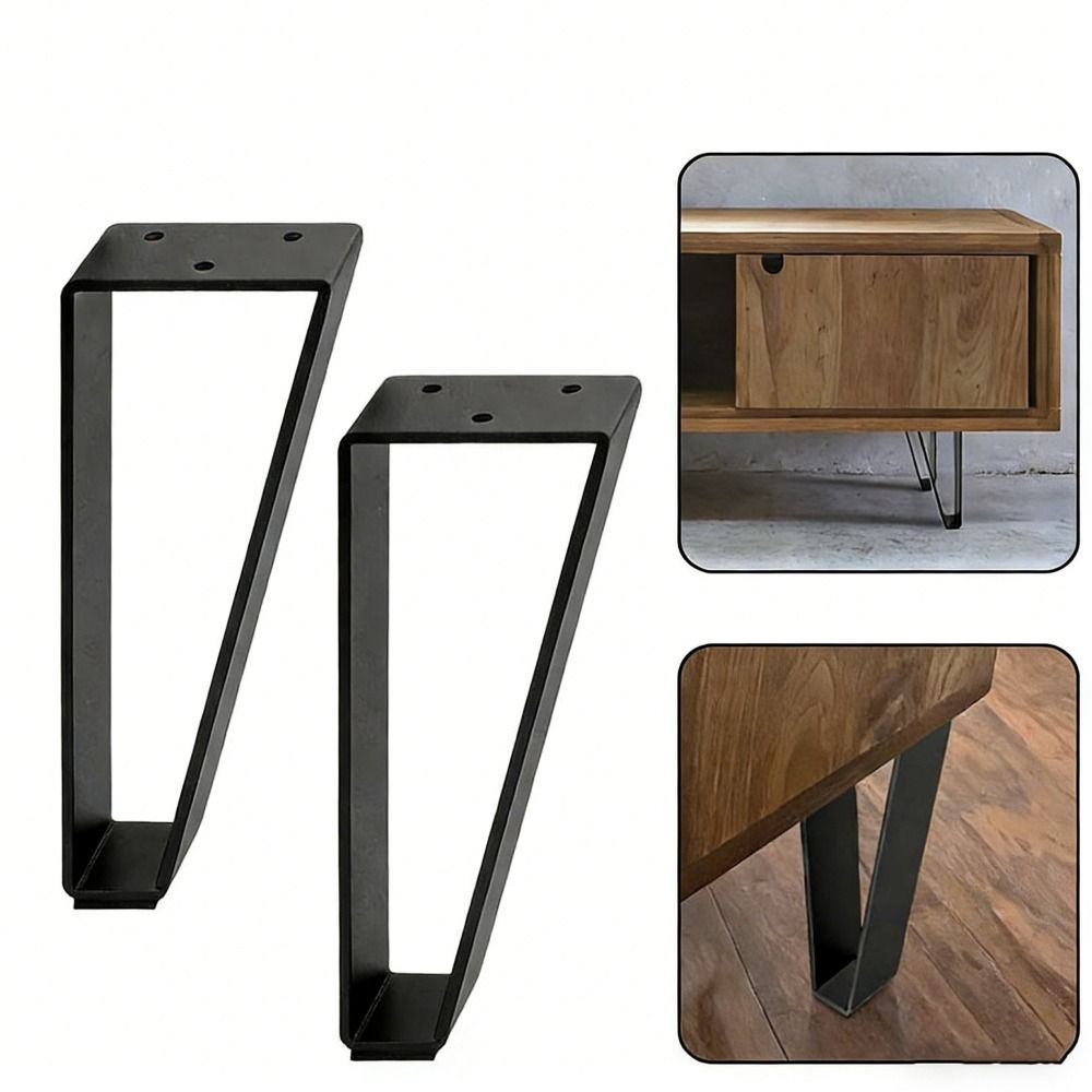 Strong Support Furniture Legs Black Metal Metal Legs New Design Support Legs  Interior Design