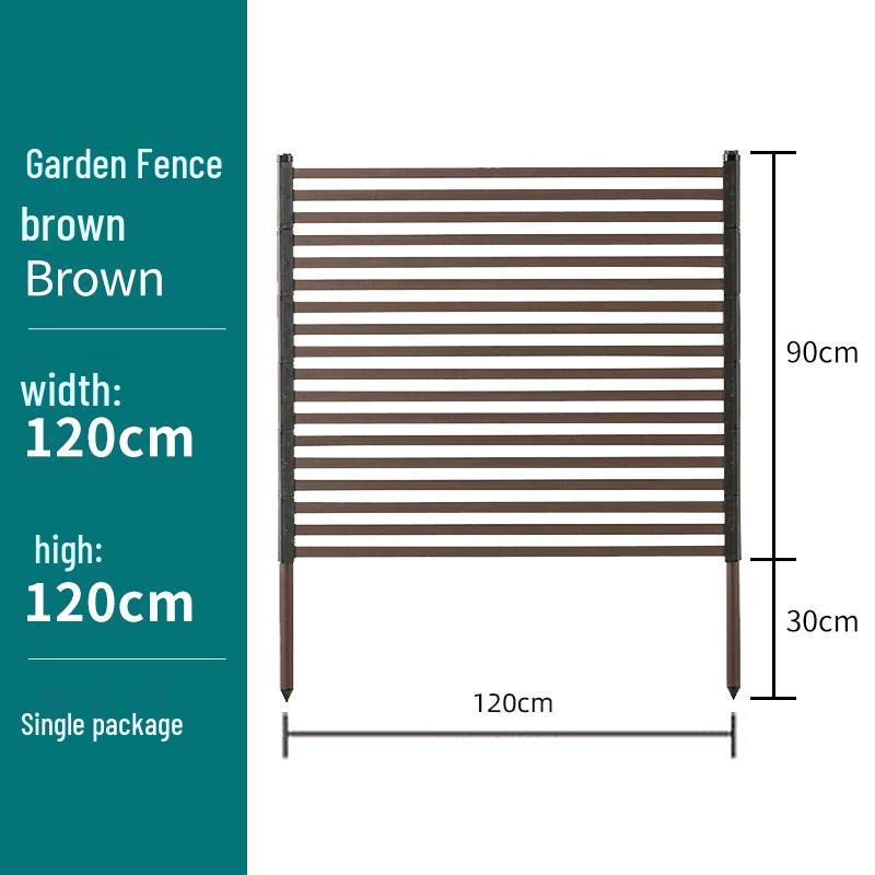 Outdoor Garden Courtyard Picket Fence & Climbing Frame
