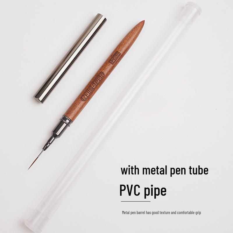 Ultra-Fine Japanese Nail Art Line Drawing & Blending Pen Set for Professionals