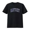 Mens Nantucket Arched Dark Blue Text T Shirt vintage Washed Breathable graphic Slightly Soft Top For Everyday Wear Casual