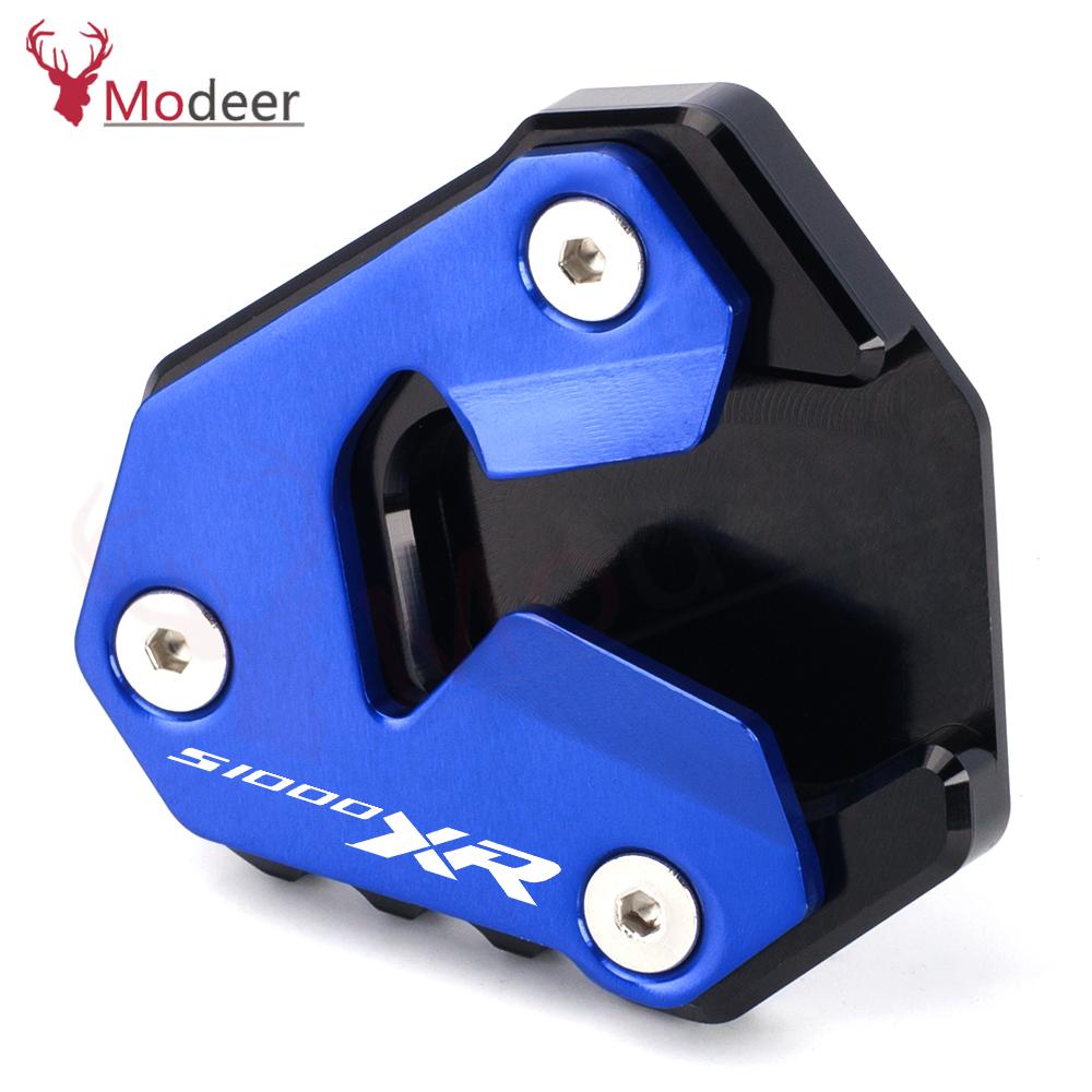 Extension Side Stand Foot Support Plate Enlarge Pad For BMW S1000XR S1000 XR S 1000XR 2015 2016 2017 2018