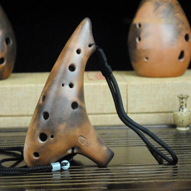 Base Ocarina 12 Holes Ocarina of Time Orff Instruments Alto Tone C Legend Ocarinas Professional Yoga Meditation Musical Instrument Accessories